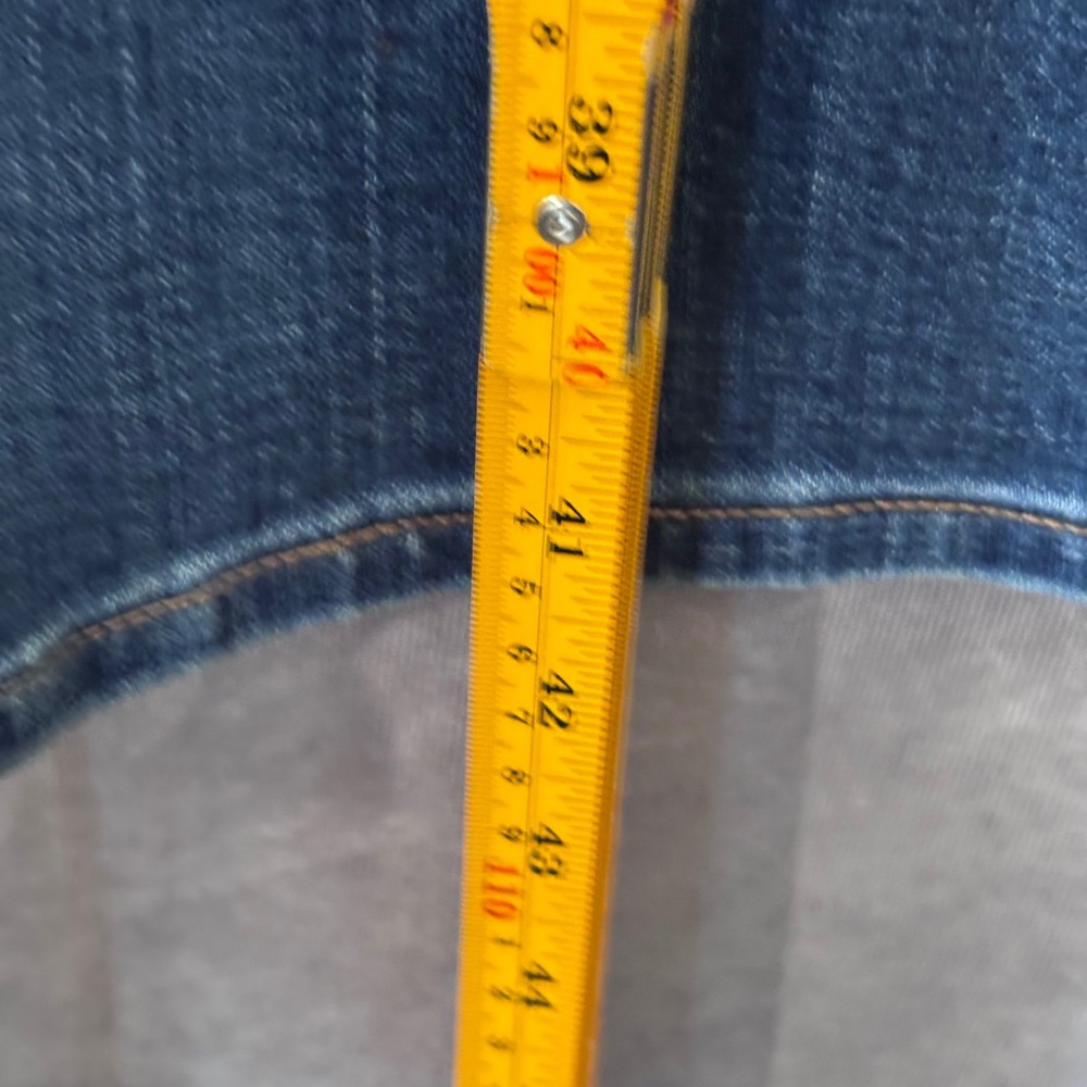 NWT Aeropostale Medium Wash Blue Denim High Rise Flare 5 Pocket Jeans Womens 6 - Picture 9 of 11